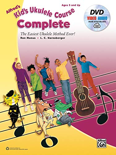 Alfred's Kid's Ukulele Course Complete | Buch, CD & DVD: The Easiest Ukulele Method Ever!