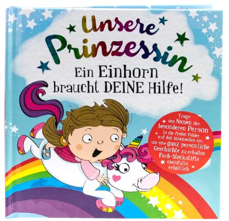 Personalisiertes Magisches Märchenbuch - Prinzessin