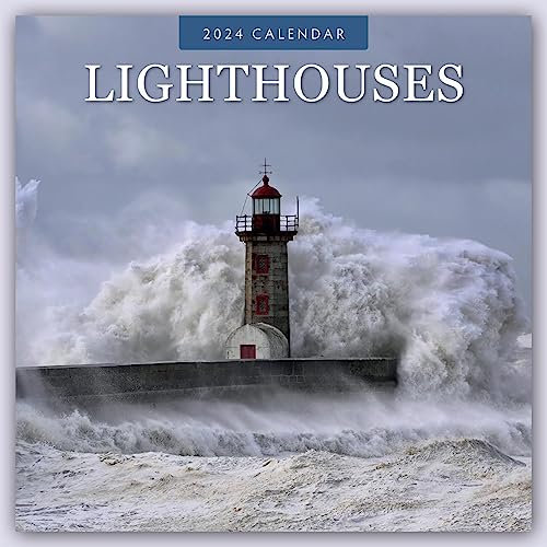 Lighthouses – Leuchttürme 2024 – 16-Monatskalender: Original Red Robin Publishing Ltd-Kalender [Mehrsprachig] [Kalender] (Wall-Kalender)