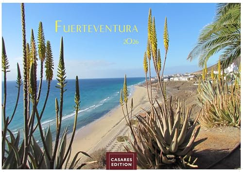 Fuerteventura Kalender 2026 – Wandkalender | Fotokalender Spanien 24x35 cm – . mit Traumstränden, Sonne & Insel-Highlights