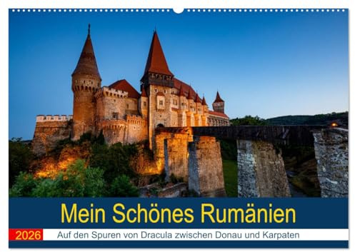 Mein Schönes Rumänien (Wandkalender 2026 DIN A2 quer), CALVENDO Monatskalender: Eine Reise durch Rumänien zwischen Donau und Karpaten (CALVENDO Orte)