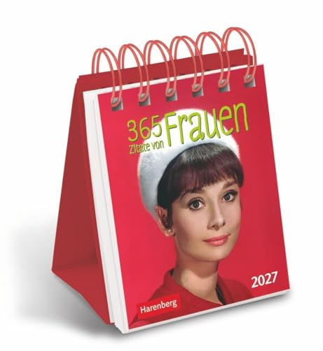 365 Zitate von Frauen Mini-Geschenkkalender 2027: Inspirierende Weisheiten und kluge Worte von starken Frauen im kleinen Kalender für jeden Tag: 8 x 10 cm