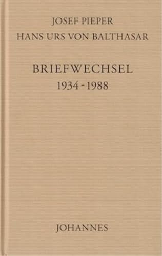 Briefwechsel 1934-1988