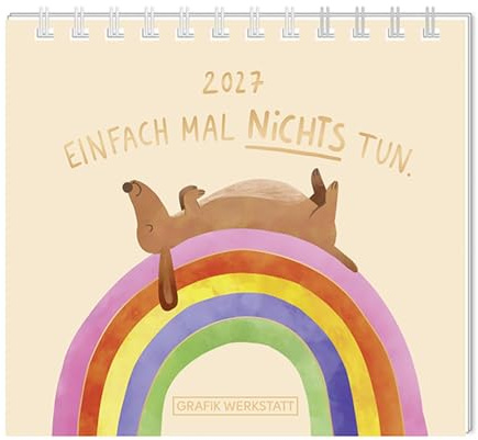 Mini-Kalender 2027 Einfach mal nichts tun.: Mini-Kalender