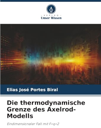 Die thermodynamische Grenze des Axelrod-Modells: Eindimensionaler Fall mit F=q=2