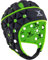 Gilbert Air M Rugby Helm, Schwarz/Grün, M