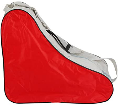 VORCOOL Schlittschuhtasche Rollschuhtasche Tasche für Schlittschuhe Rollschuhe Skateschuhe (Rot)