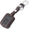 Happyit Cas de Couverture de Clé de Voiture en Cuir Porte-clés pour Nissan Qashqai Micra Navara Almera 2 Boutons à Distance