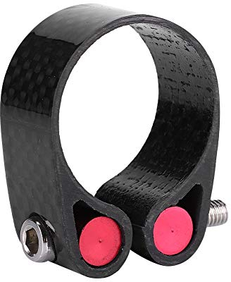 VGEBY1 Fahrradsattelklemme, Fahrradsitzrohrclip Sattelklemme Schnellspanner geeignet für 27.2mm Sattelrohr