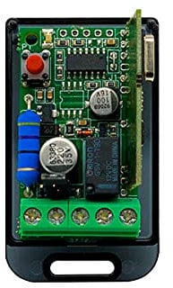 RICEVITORE RADIO UNIVERSALE RQ1M 433 MHZ 1 CANALE 24V 12V SI ADATTA A CAME RIB