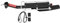 1PC Fahrrad Gep?cktr?ger Fahrradtr?ger Gep?cktr?ger Fahrradtr?ger Gep?cktr?gerhalter hinten mit Schmutzf?nger f¡§1r 33mm unterhalb der Sattelst¡§1tze