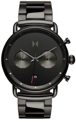 MVMT Analog Quarzuhr für Herren mit Schwarzes Edelstahlarmband - 28000156-D