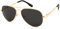 COASION Pilotenbrille Polarisierte Sonnenbrille klein für Herren Damen Polarisiert UV400 Schutz Retro Piloten Sonnenbrillen Vintage, 52MM