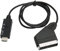 Câble Convertisseur Péritel vers HDMI, Cordon Adaptateur D'interface Multimédia HD 1080P Péritel vers HD pour TV, Son Vidéo DC 5V