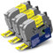 3x Labelwell 24mm x 8m kompatibel Schriftband für Brother TZe-651 TZe651 Schwarz auf Gelb Bänder für Brother PT-P710BT PT-P700 PT-2430 E500VP P750W D600VP PT-H500 PTH500LI D800W Beschriftungsgerät