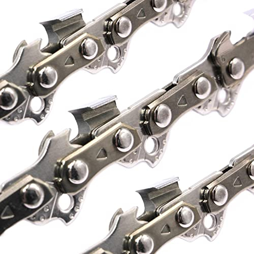 3x Sägekette Vollmeißel 35cm 3/8 50TG 1,1mm für Stihl MS 162 MS162