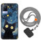 vingarshern Coque Vivo V21 5G Antichoc Silicone,Étui de Protection Souple avec Motifs,Housse Protection Vivo V21 avec Cordon Detachable,Motif*01