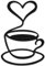 CREATCABIN Taza Café Decoración Pared Madera Café Negro Arte Pared Taza Café Silueta Decoración Colgante Corte Láser Corazón Rústico Cartel Café para Cocina Granja Personalizada DIY Decoración 30x20cm