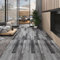 CIADAZ PVC-Laminat-Dielen 4,46 m² 3 mm Selbstklebend, Fliesenfolie, Laminatboden, Küchenrückwand Folie, Bodenbelag Selbstklebend, Wandverkleidung, Deckenpaneele, Glänzend Grau