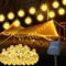 litren Luces de Navidad con panel solar de exterior jardín 102leds 18,3 metros IP65 impermeable luces navideñas solares 8 modos solares luces LED árbol de Navidad blanco cálido