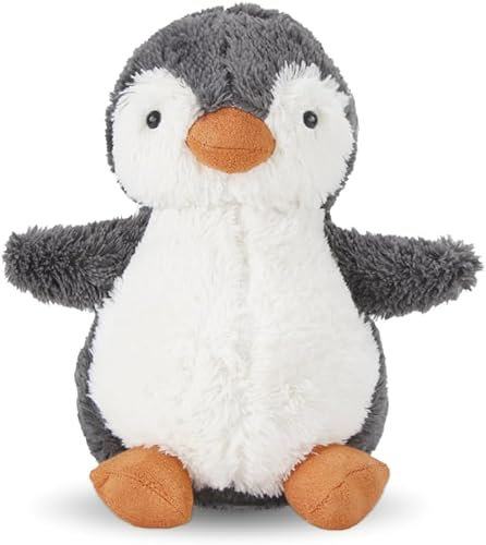 aninu Pinguin Kuscheltier & GPS Live Tracking – Süßes Baby Plüschtier Spielzeug 23cm groß, Penguin Stofftier als Geschenk, Süße Stuffed Animals für Mädchen & Junge, Kinder Pingu Plush