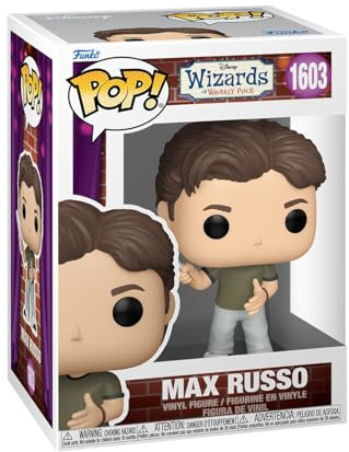 Funko POP! Disney: Wizards of Waverly Place - Max Russo | Offizielles Cartoon/Animation Merch - Vinyl Sammelfigur als Regal Deko - Geschenkidee zum Geburtstag für Fans und Sammler