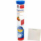 usy Bundle für Doppelherz Magnesium Calcium + D3 Brause 15 Tabletten + usy Block
