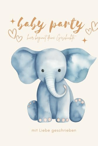 Babyparty Gästebuch – Liebevolle Wünsche, Erinnerungen & Vorhersagen für das kleine Wunder | Pastellfarbenes Erinnerungsalbum für die werdenden ... für 20 Gäste | Persönliche Nachrichten, Tipps
