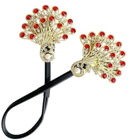 Peafowl Hair Bun Maker - Donut Curler -Werkzeug, Leichte Flexible Roller, Chinesisches Style Lazy Accessoire | Eleganter Schöpfer Für Hochzeiten Abendessen Zeremonien Täglicher Büroschule Trave