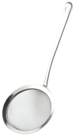 Sionhiuo Passoire Fine Maille | Filtre à Huile avec Manche,Accessoire De Cuisine Pour Pâtisserie Filtrage | Filtre Alimentaire pour Farine Jus