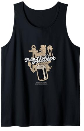 Düsseldorfer Bier Design Inscription Team Altbier Düsseldorf Débardeur