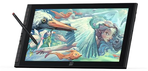 XPPen Artist 16 3rd Gen Drawing Tablet for Beginners, 15.4'' FHD Pen Display with X4 Magnetic Pen, 16K Pressure Levels & Dual Roller for Animation, Illustration, Requires Laptop/PC Connection