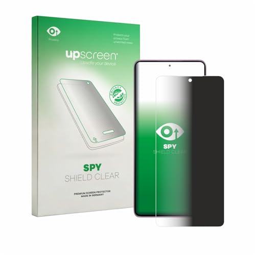 upscreen Anti-Spy Blickschutzfolie für Motorola Moto G Stylus 5G 2026 Made in Germany, Privacy Screen-Folie [Sichtschutz, Blaulichtfilter]