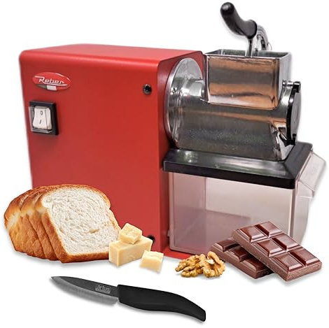 Reber Grattugia Elettrica per Formaggio Semiprofessionale 200W