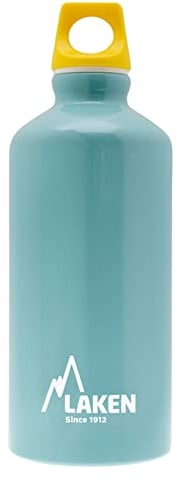Laken Aluminium Hellblau 0,6 Liter, frei Unisex-Futura Azul Claro 0,6 litros, BPA Libre Botella de Aluminio, PBA, Adultos