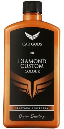 Car Gods Iris Custom Color Orange 3-in-1 Polish Wax Colour Restorer & Scratch Remover 500ml - 16 Colours Available