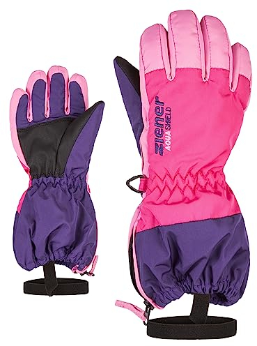 Ziener Kinder LEVIO Ski-Fäustling/Wintersport | wasserdicht atmungsaktiv, dark purple, 110