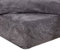Brentfords Teddy Fleece Fitted Bed Sheet Plain Thermal Warm Soft Luxury Bedding, Charcoal Grey - Single