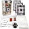 Hapinest Make Your Own Homemade Dog Treats Kit - Dog Bone Cookie Cutters, 24 Gift Bags & Tags, Biscuit Roller, & 3 All-Natural Treat Recipes
