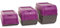 Novaliv Kartoffel Aufbewahrungsboxen Set | 3,5L + 5L + 9L | LILA | Kartoffelboxen | Gemüseboxen stapelbar Zwiebelboxen Kartoffelkörbe Obstbehälter Kartoffelkisten Frischhaltedosen