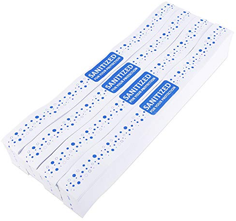 Essential- Printed Toilet Seat Band 16-1/2 Wide X 1-1/2 Deepuse in Hospitals, Hotels and Motels (Case of 2000)