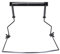 10 Loch Mundharmonika Halshalter, 10 Loch Mundharmonika Rack Komfortabler Mundharmonika Halter für 10 Loch Mundharmonikas für Mundharmonika-Enthusiasten