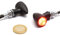 Dock66 Motorcycle Parts Micro Bullet LED Blinker mit Rück-/ Bremslicht schwarz, ECE