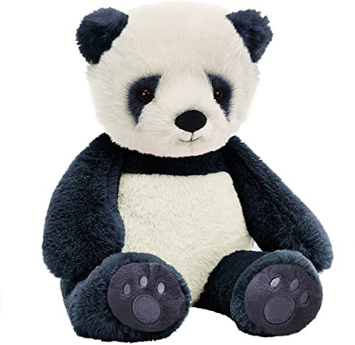 Fully Heatable 13 Children's Hot Water Bottle Scented Soft Toy with Soothing Lavender | Microwavable Hottie | Many Styles Available (Panda)