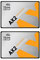 TEAMGROUP AX2 1TB 2 Pack 3D NAND TLC 2.5 Inch SATA III Internal Solid State Drive SSD (Read Speed up to 540 MB/s) Compatible with Laptop & PC Desktop T253A3001T0C1P1