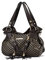 NICOLE & DORIS Handtasche Damen Retro Schultertasche Weiche PU Leder Retro Shopper Tasche Hobo Henkeltasche Groß Umhängetasche Bedruckte Tragetasche für Alltag, Schule,Reise Schmetterling Curry