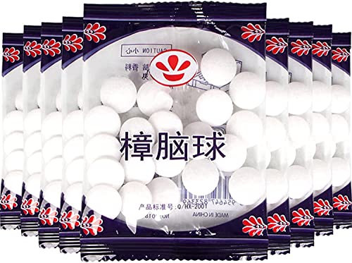 TXSAGL Anti Polillas Ropa Y Armario Purificación del Aire Lucha contra Insectos Salud Bolas, 8 Paquetes