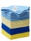 Apex Business Supplies Microfibre Cleaning Pack Of 12 Mix Cloth 32 X 32 Cm Cloth | Multi-Purpose Reusable & Washable Cloth | Lint & Streak Free Microfiber Cleaning Cloth