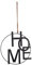 Aufhänger Home schwarz Dia 25 cm