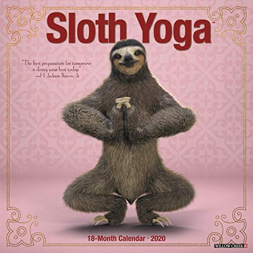 Sloth Yoga 2020 Calendar